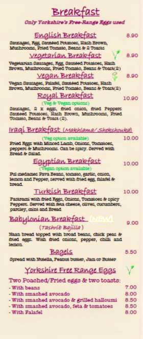 Breakfasts