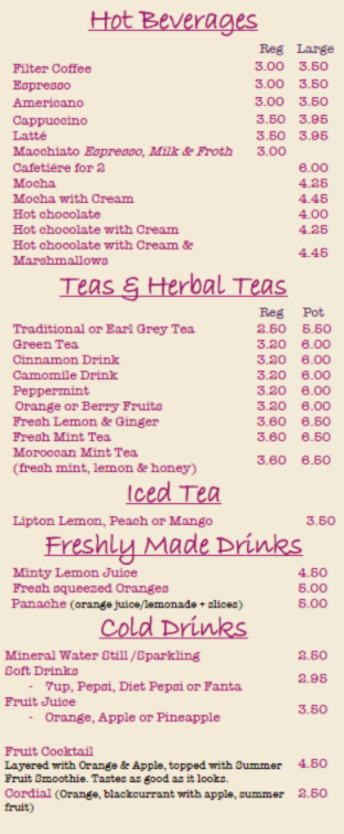Drinks